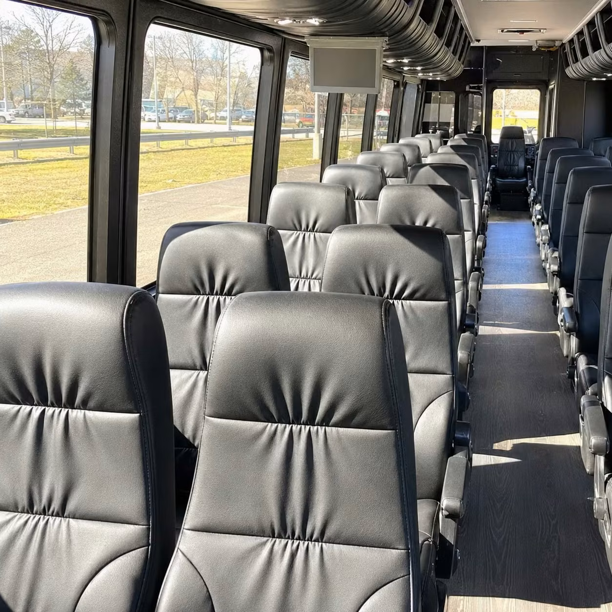 25 passenger minibus inside