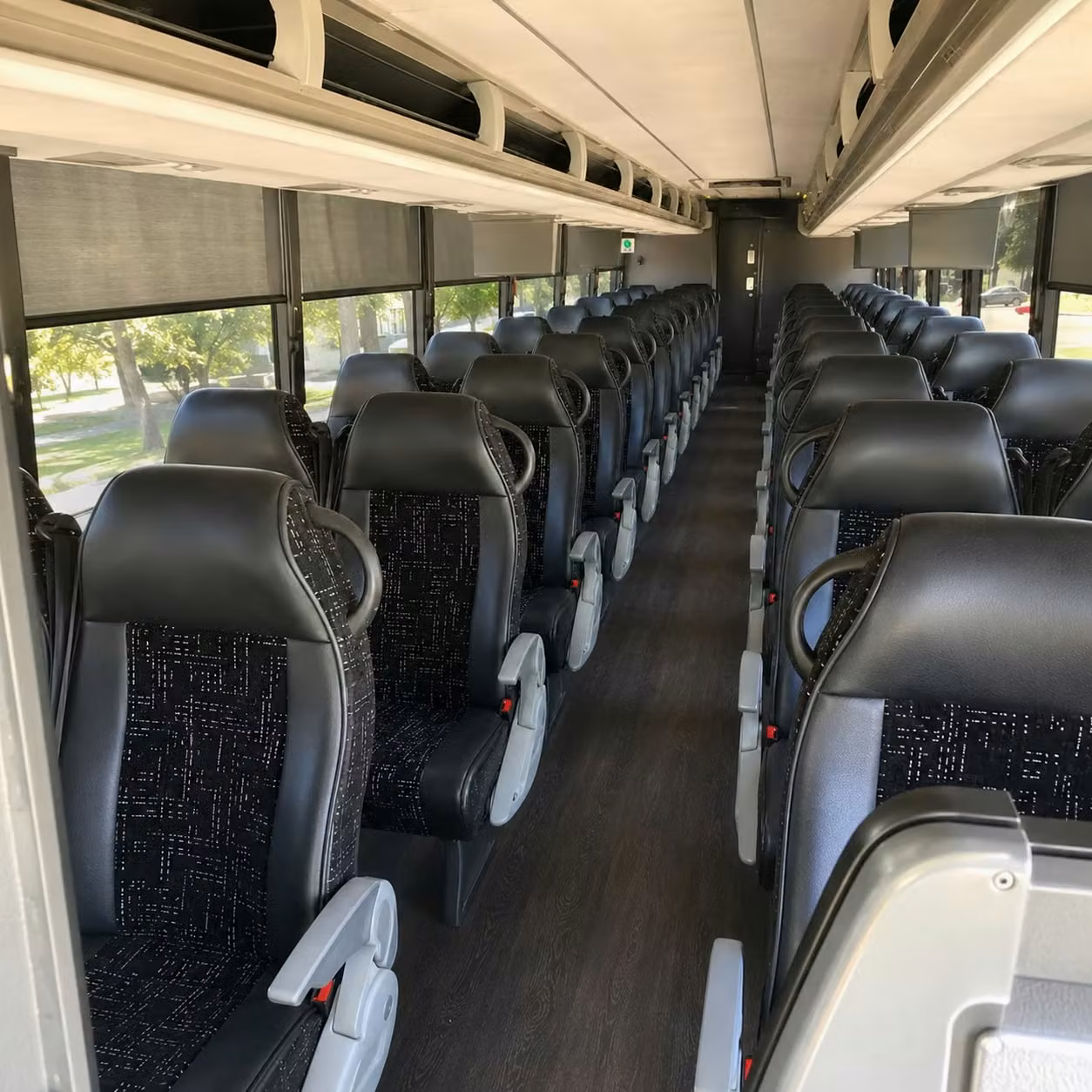 albuquerque charter bus interior gallery