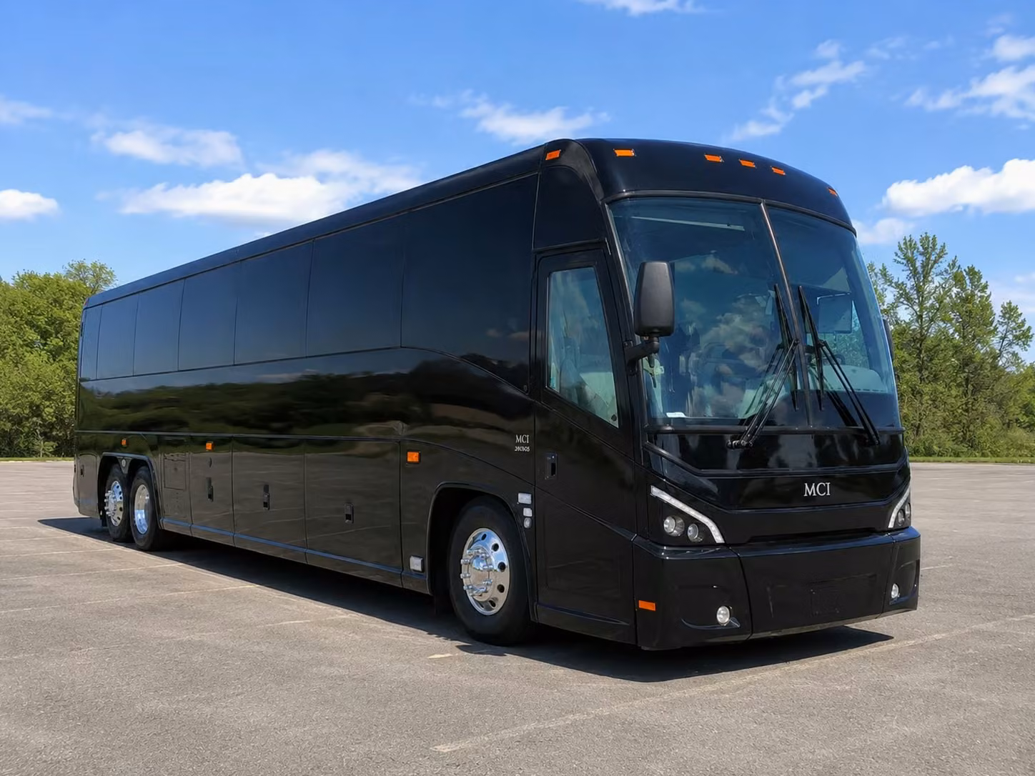 albuquerque charter bus rental exterior