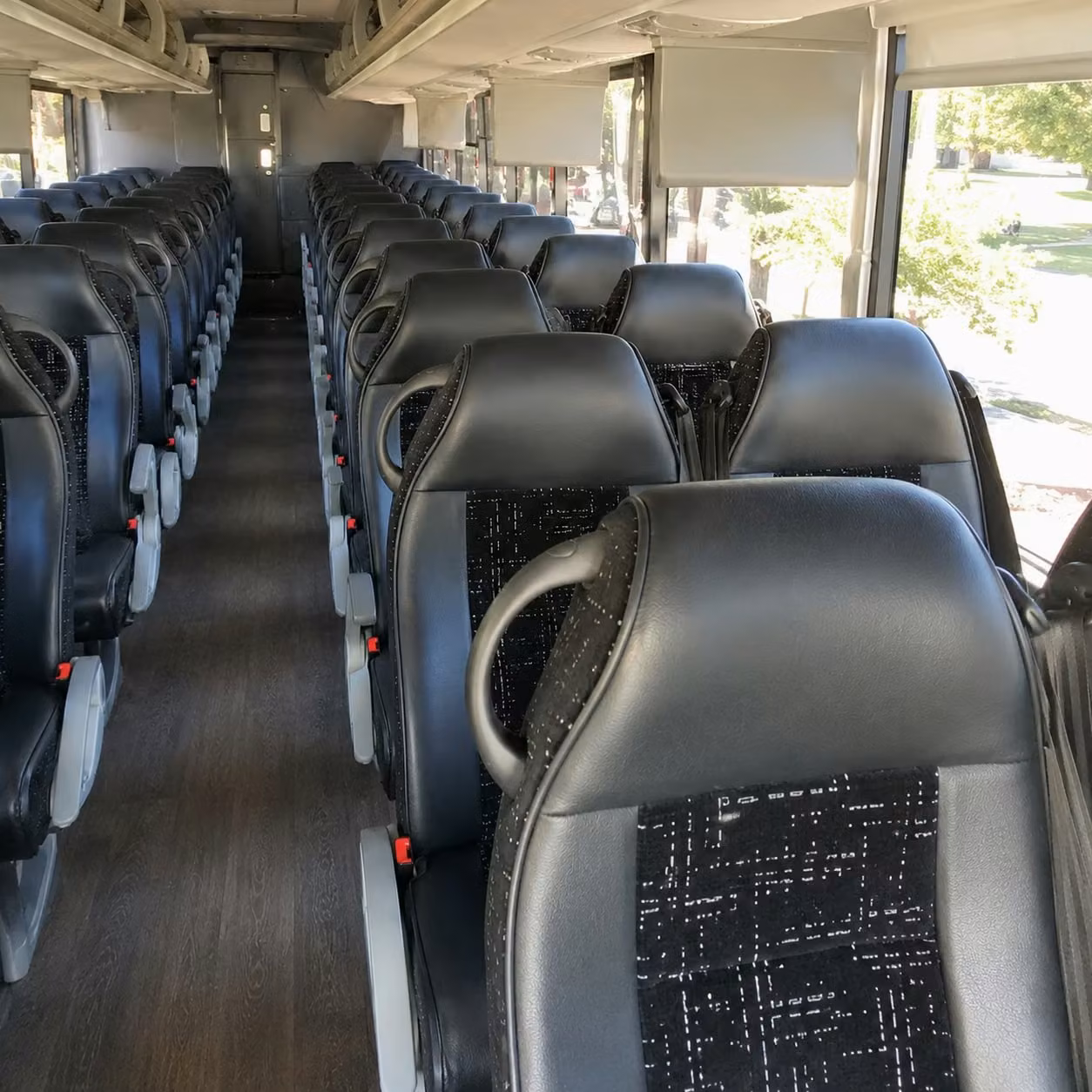 albuquerque charter bus rental inside